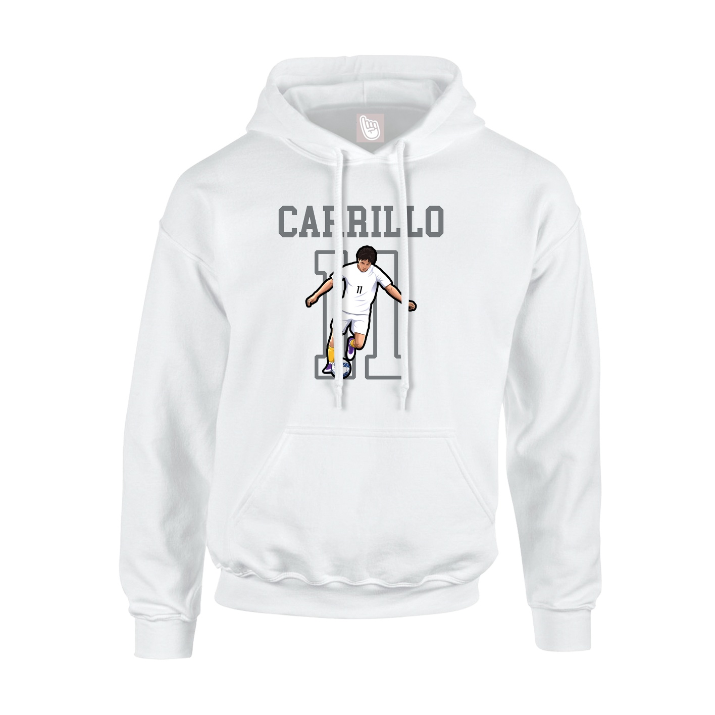 Youth Hoodie — Shirsey in White