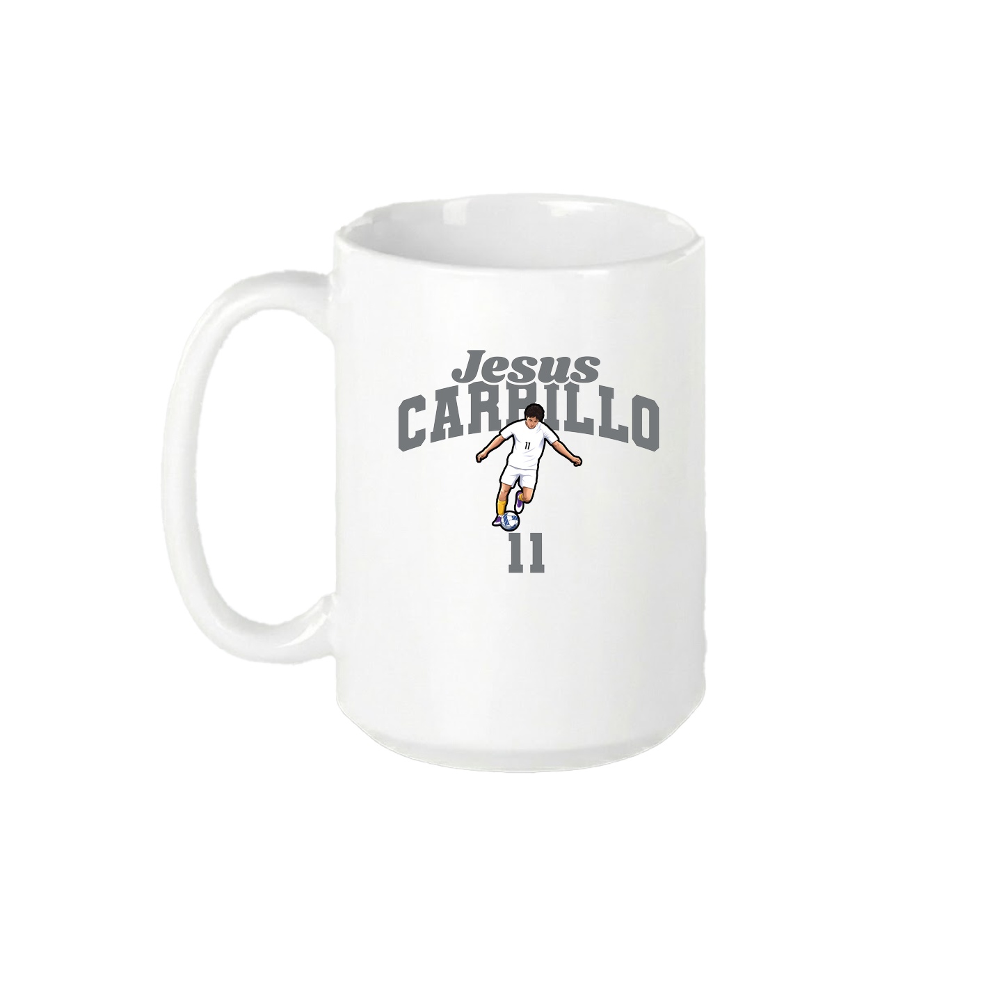 15oz Coffee Mug — Signature Arch in White