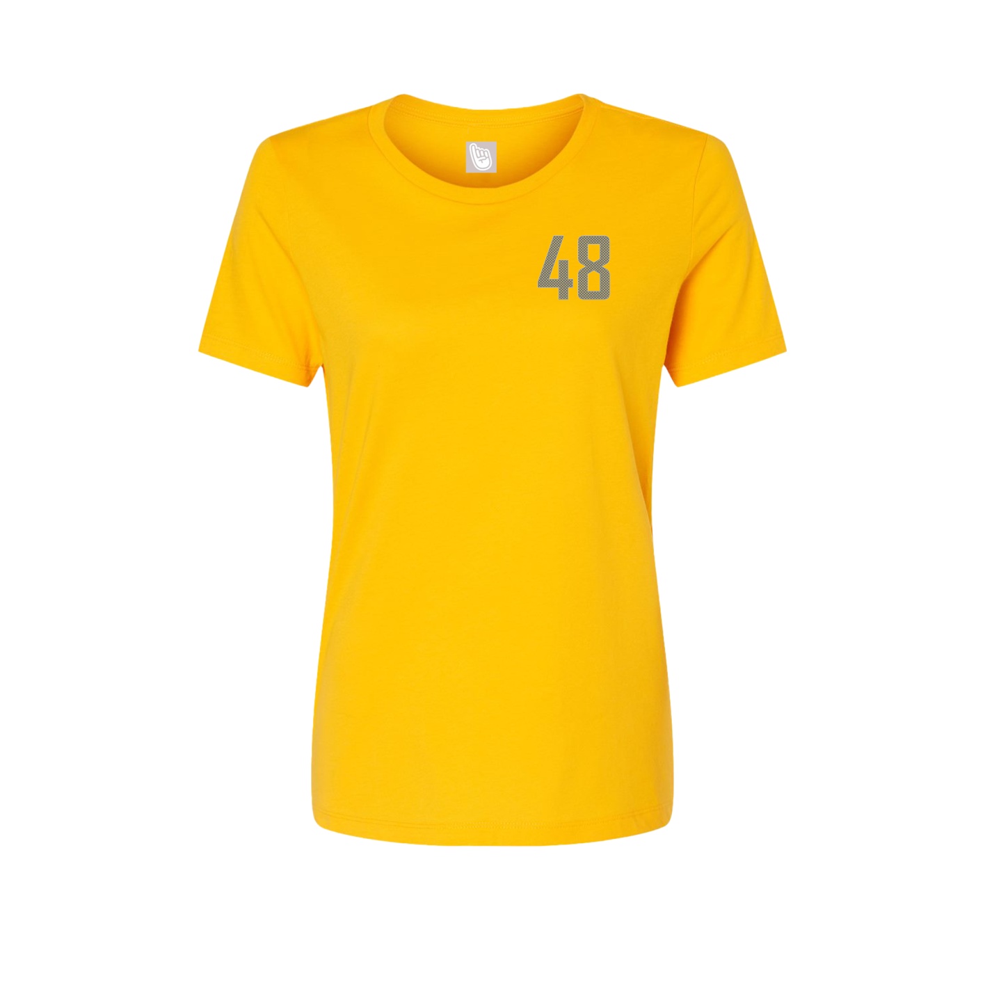 Womens Tee — Front Shirsy in Gold