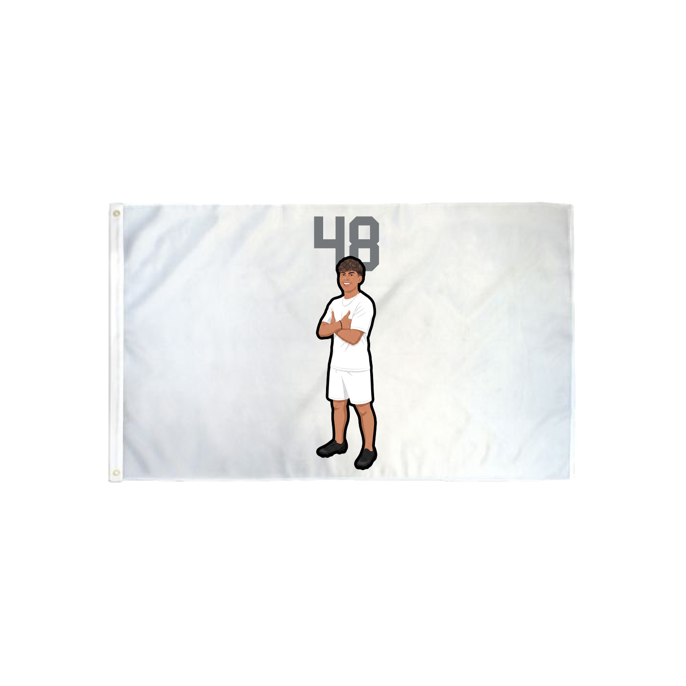 3x5 Flag — Number Top in Classic