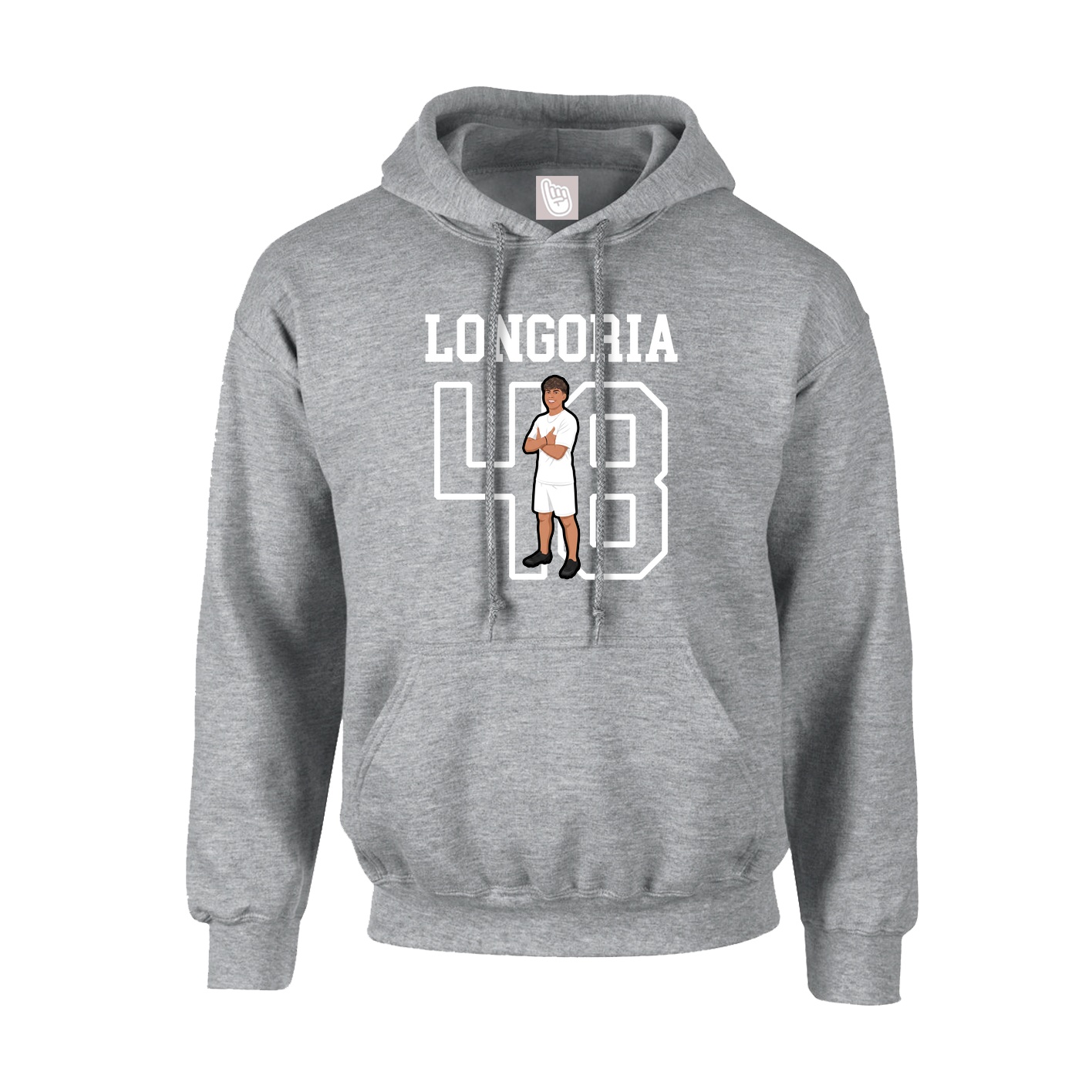Hoodie — Shirsey in Grey