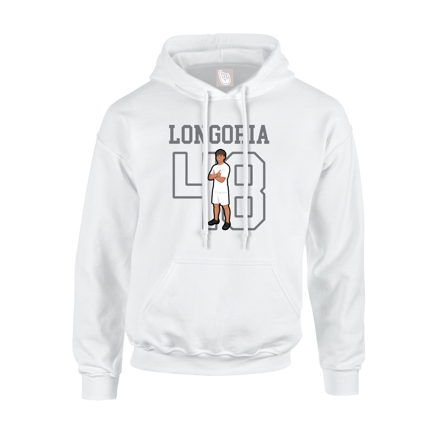 Youth Hoodie — Shirsey in White