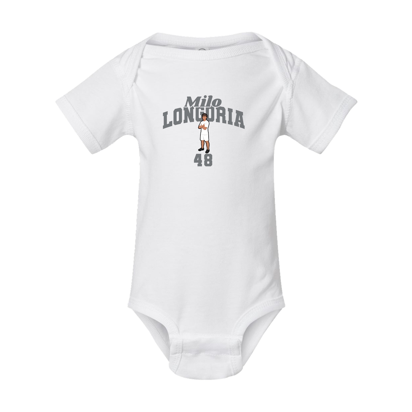 Baby Onesie — Signature Arch in White