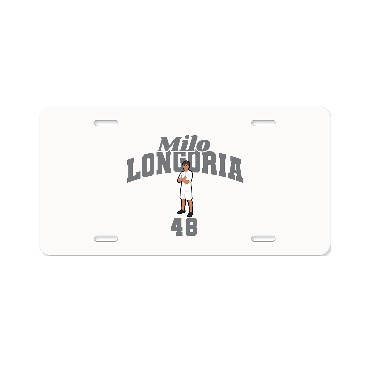 License Plate — Signature Arch in Classic