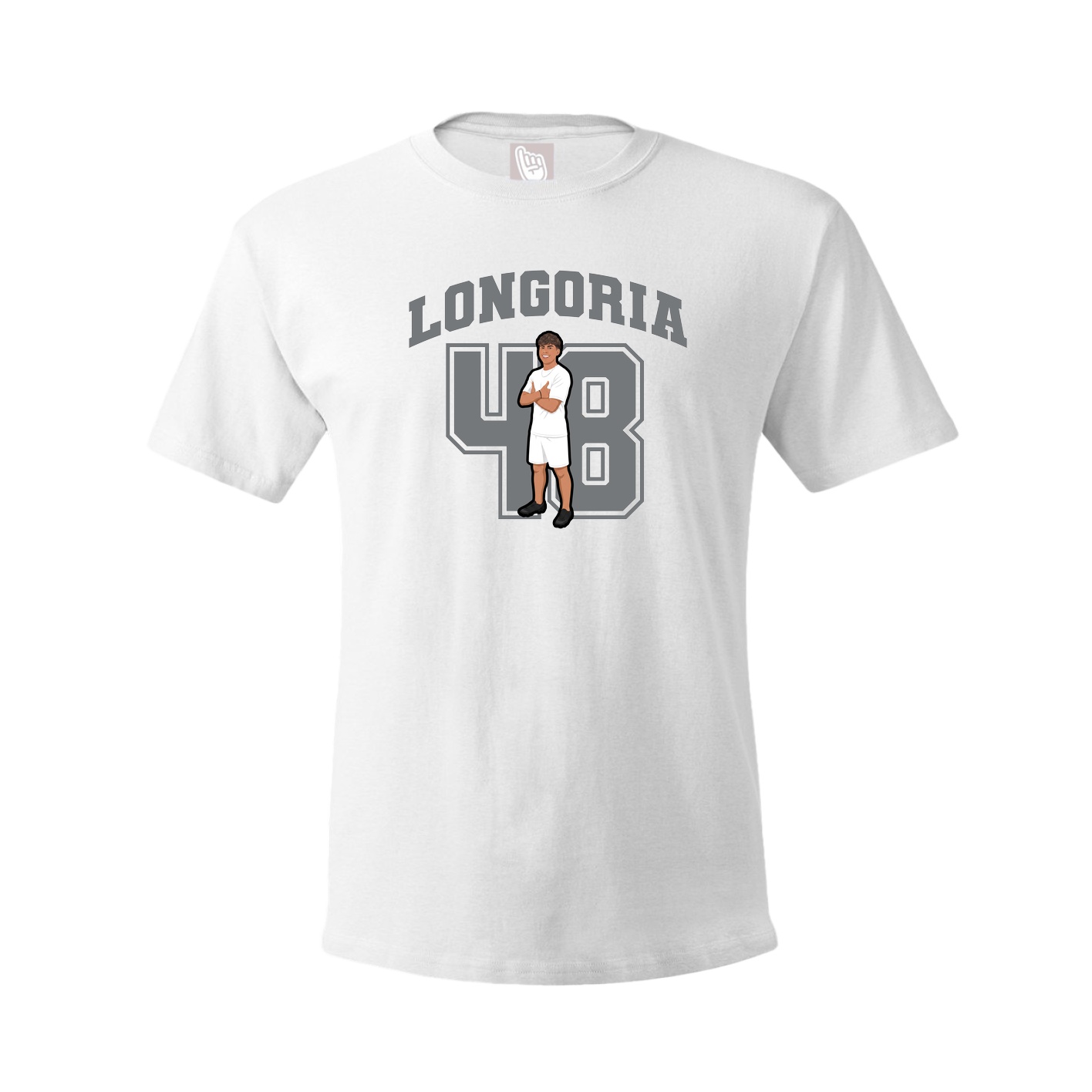 Tee — Number in White