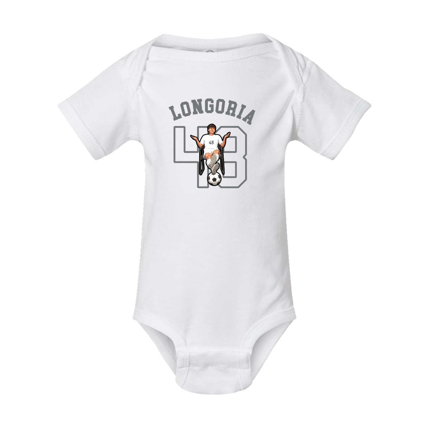 Baby Onesie — Shirsey Arch in White