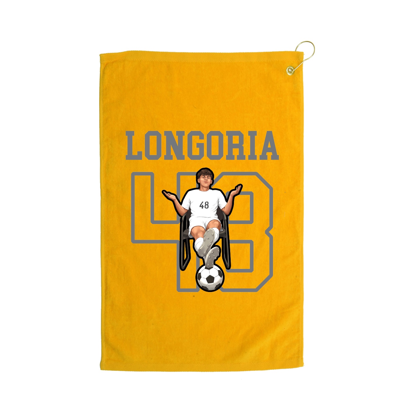 Golf Towel — Shirsey in Gold
