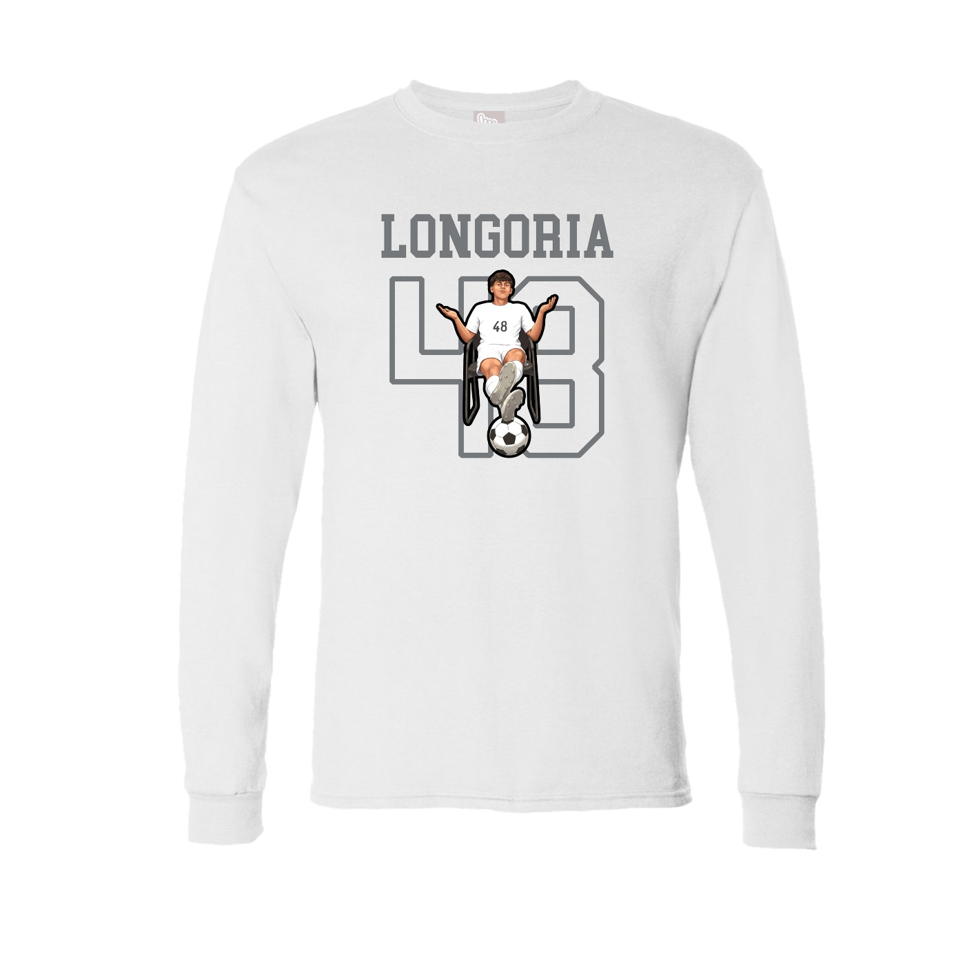 Long Sleeve Tee — Shirsey in White
