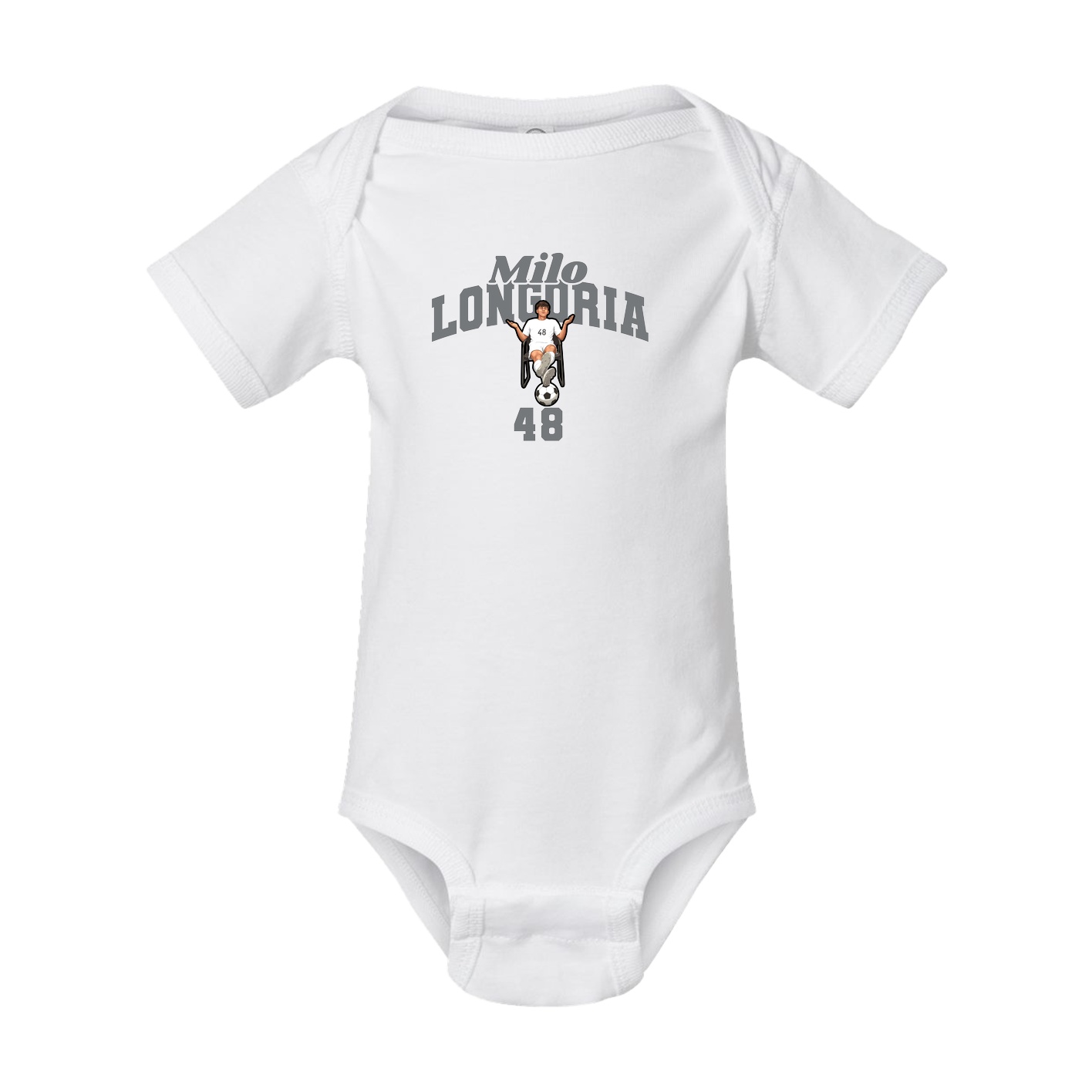 Baby Onesie — Signature Arch in White
