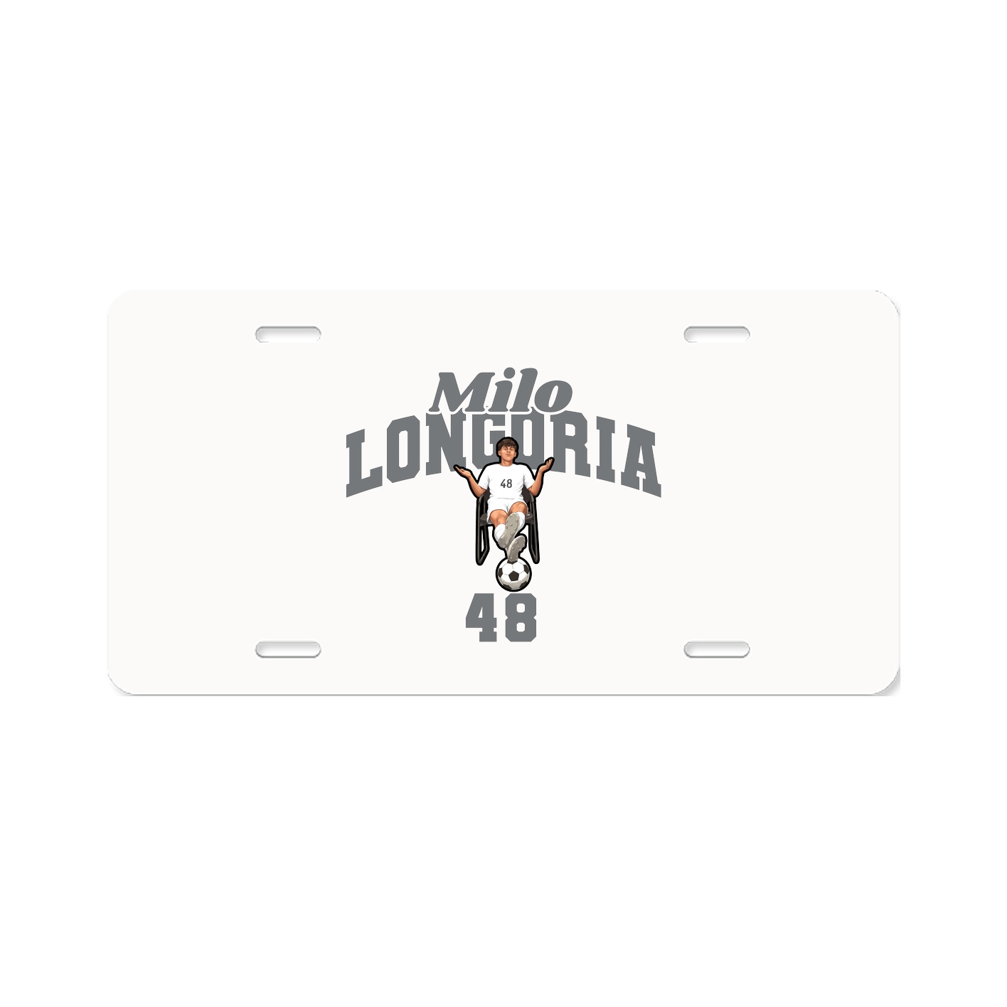 License Plate — Signature Arch in Classic