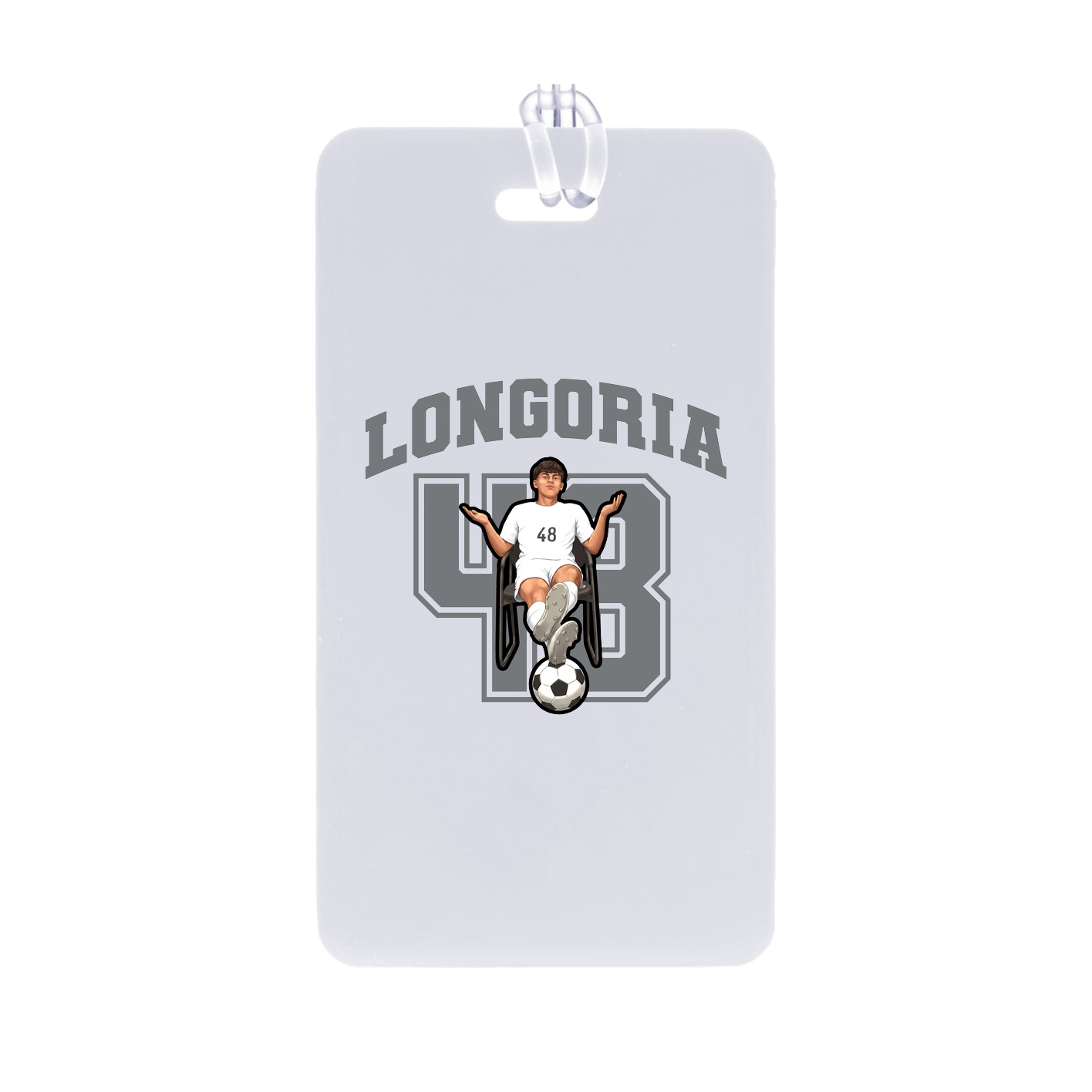 Bag Tag — Number in Classic