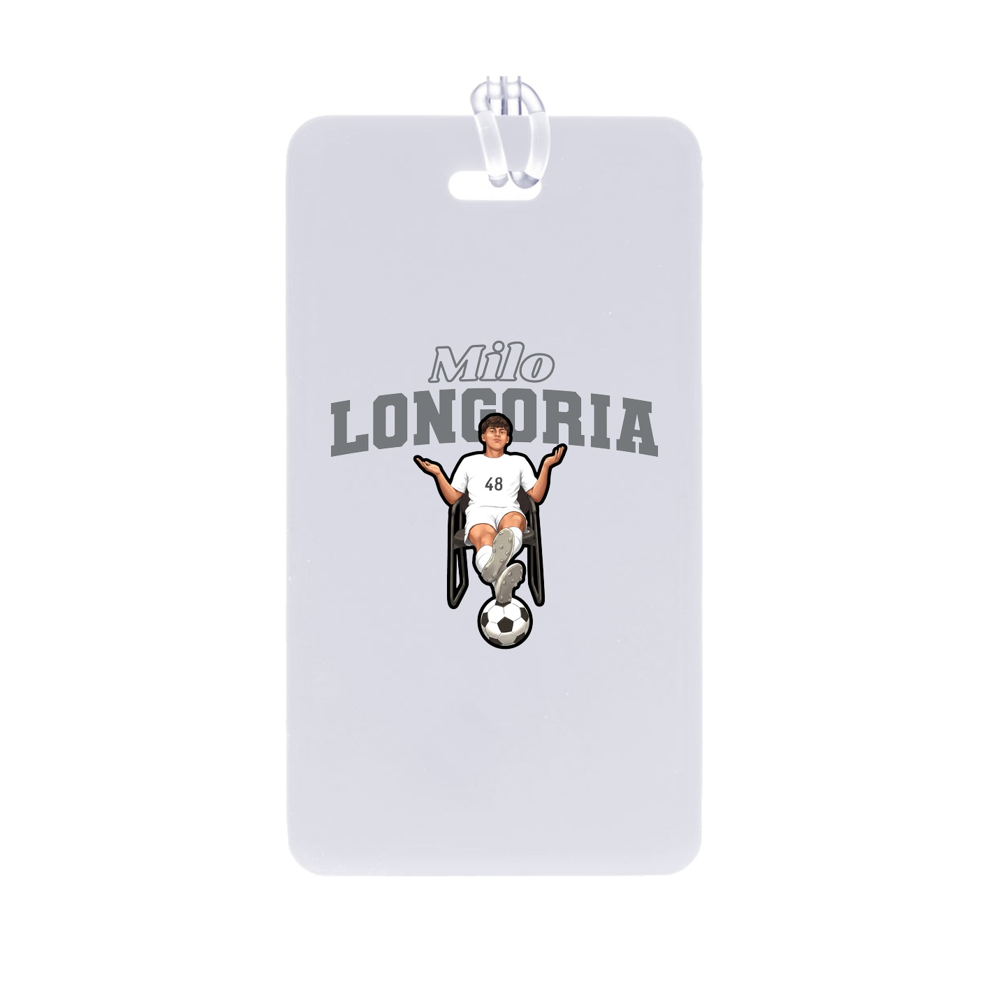 Bag Tag — Name Arch in Classic