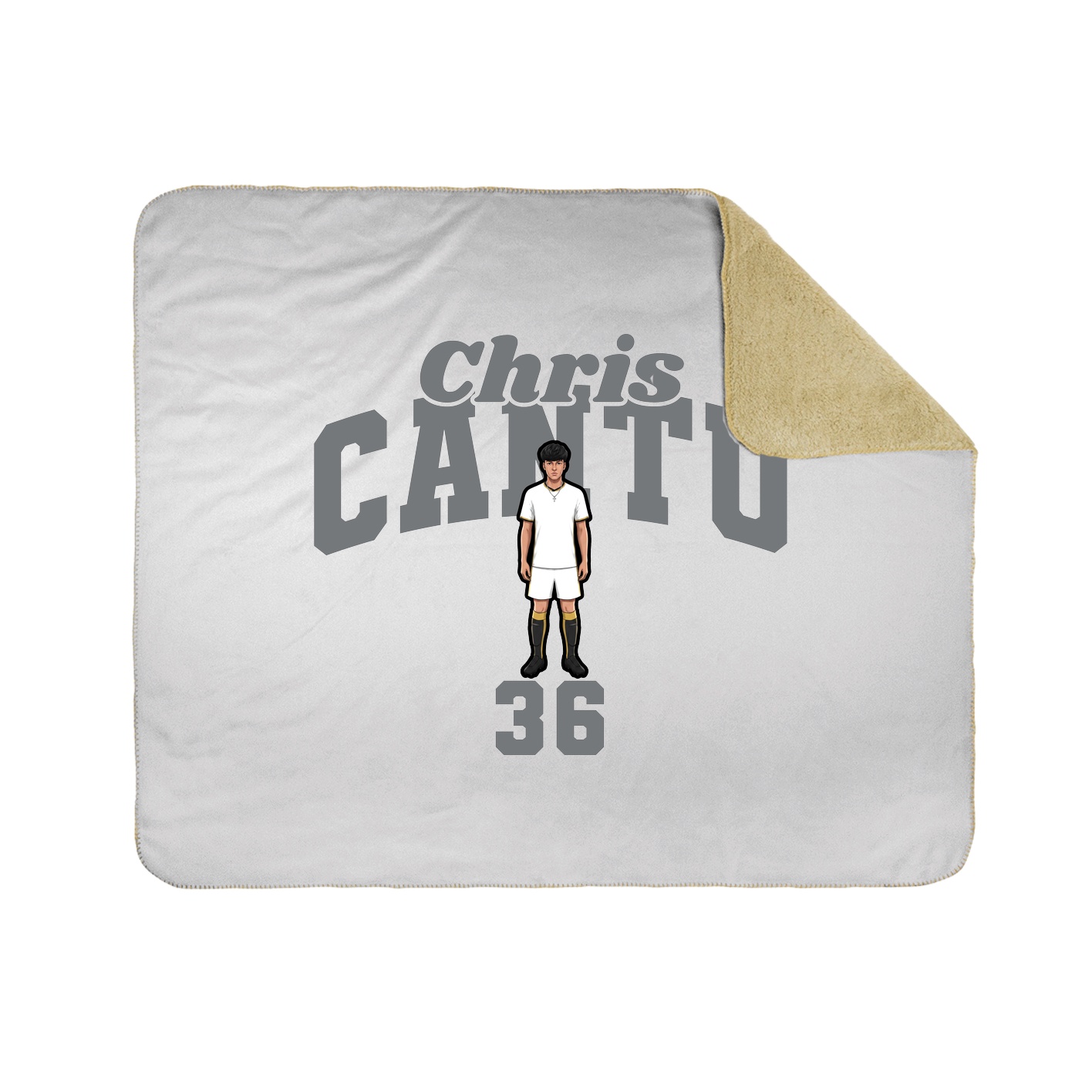 Throw Blanket — Signature Arch in White