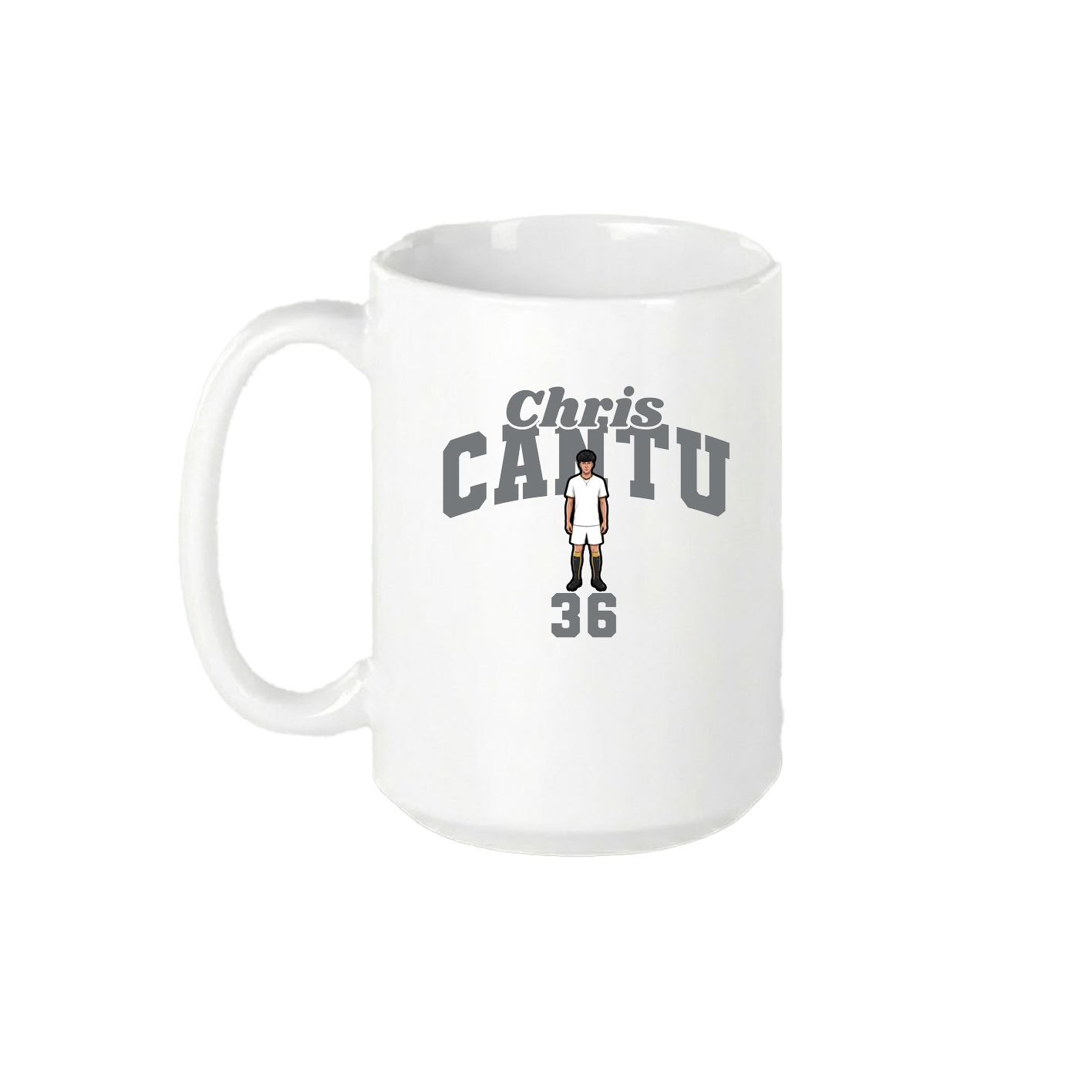 15oz Coffee Mug — Signature Arch in White
