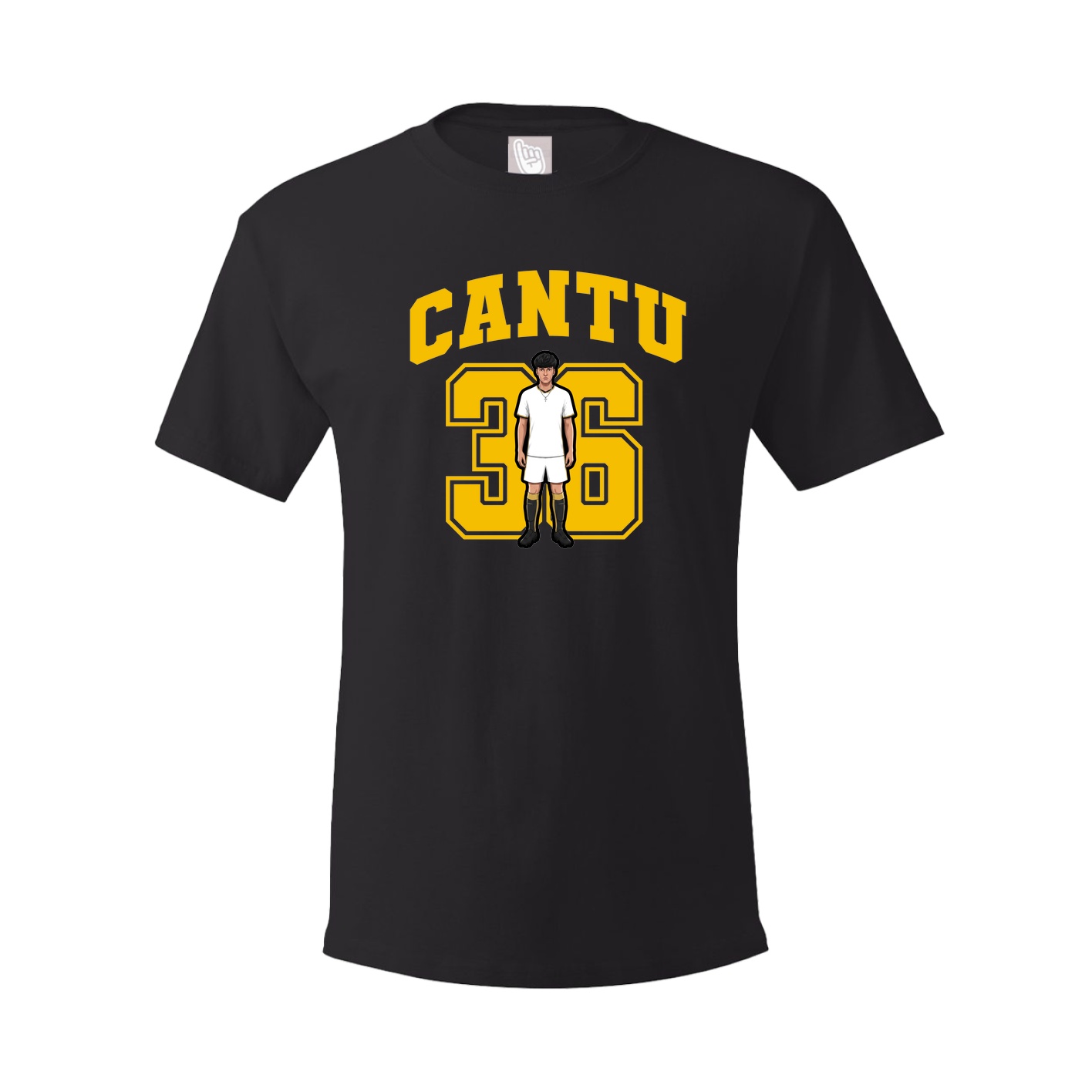 Youth Tee — Number in Black