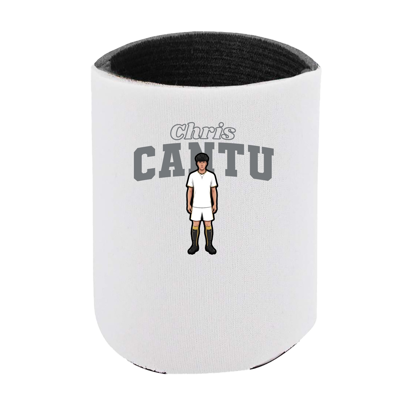 Can Holder — Name Arch in White