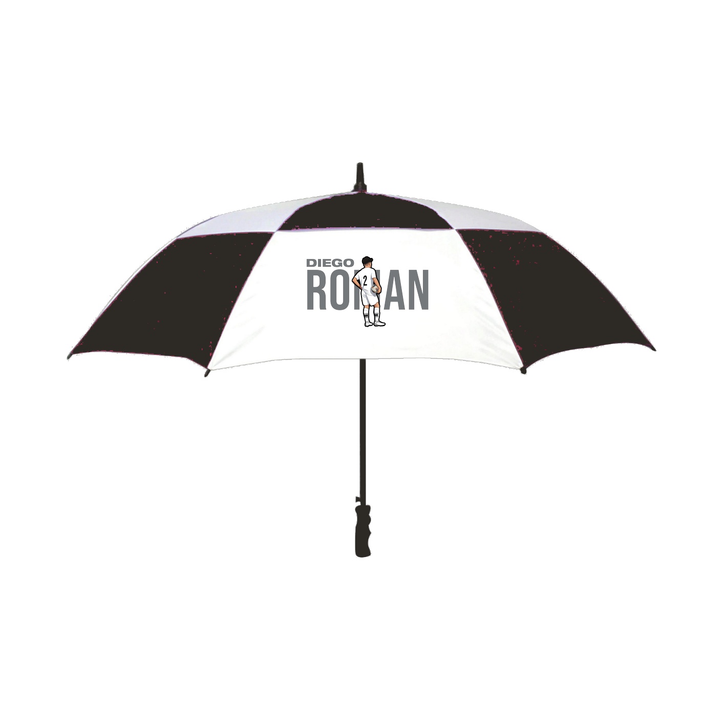 Golf Umbrella — Player Name in Black