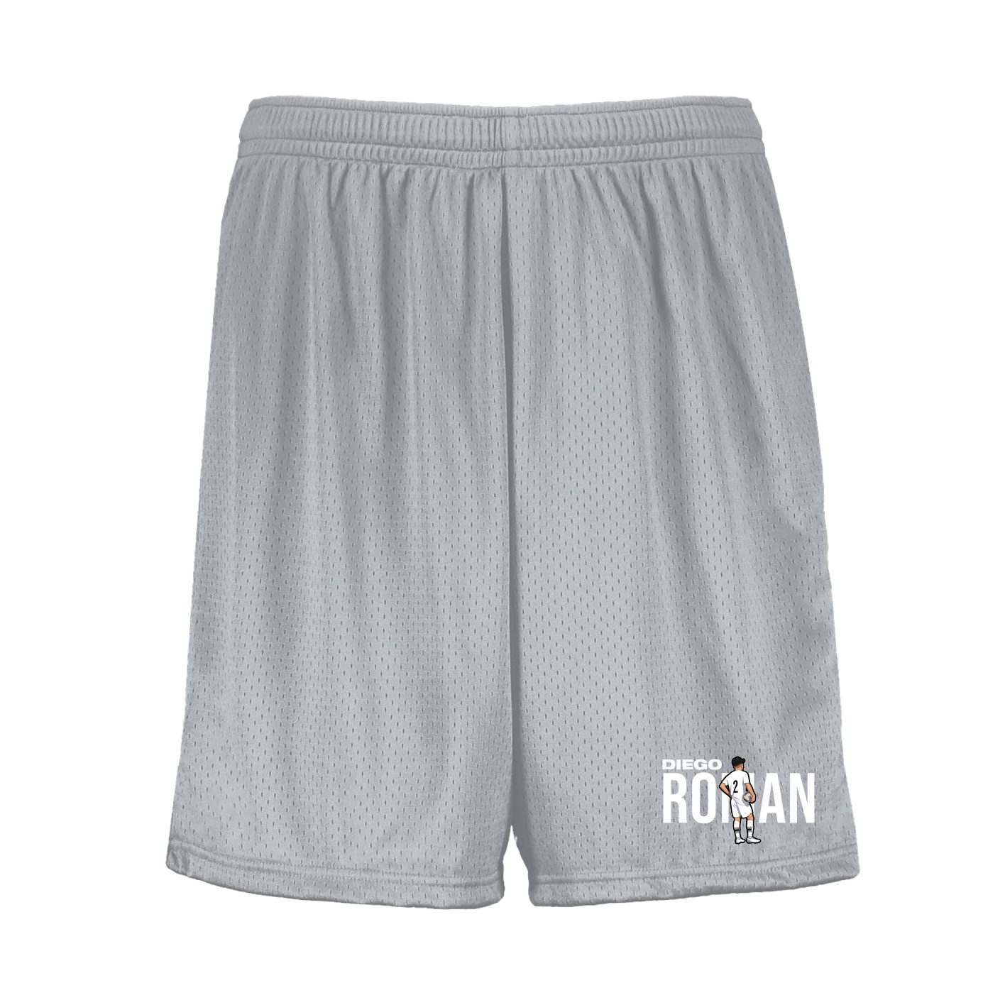 Shorts — Player Name in Silver