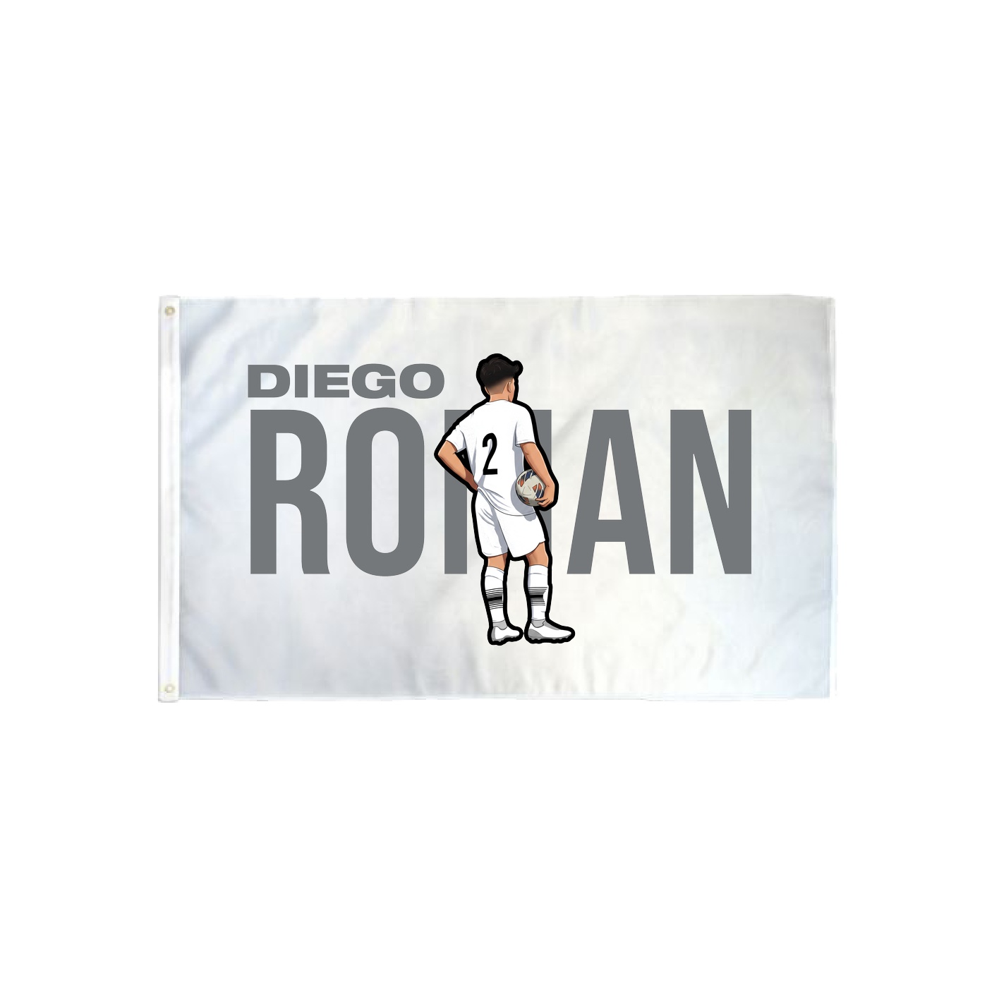3x5 Flag — Player Name in Classic