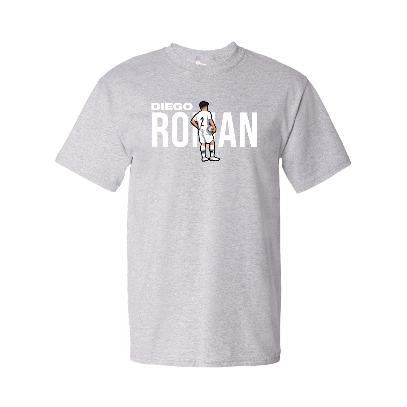 Youth Tee — Player Name in Grey