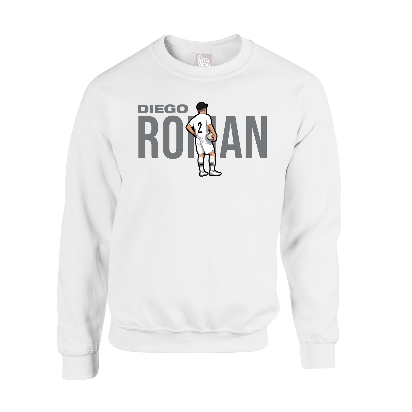 Fleece Crew — Player Name in White