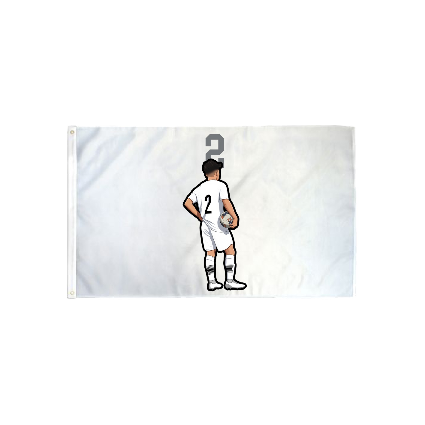 3x5 Flag — Number Top in Classic