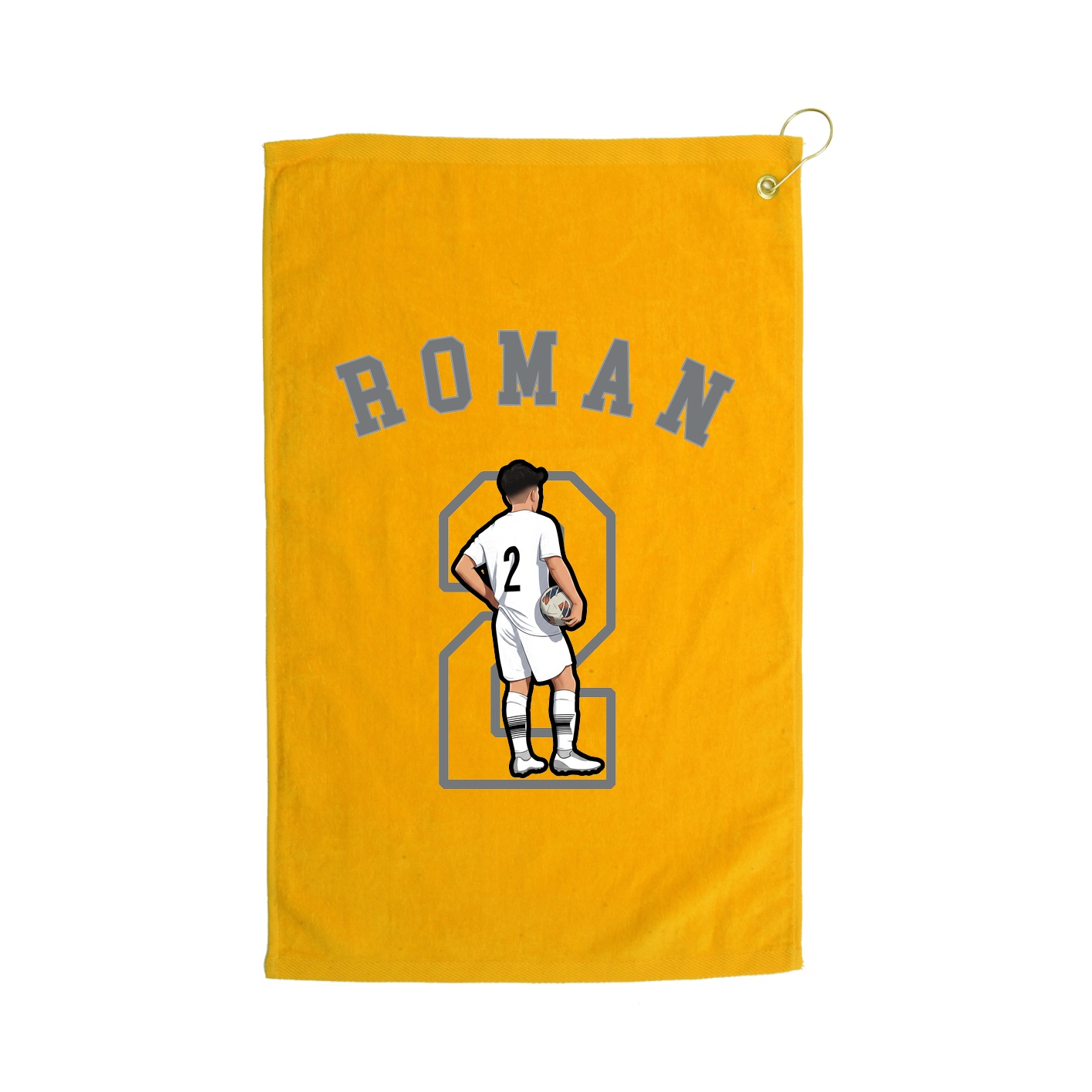 Golf Towel — Shirsey Arch in Gold