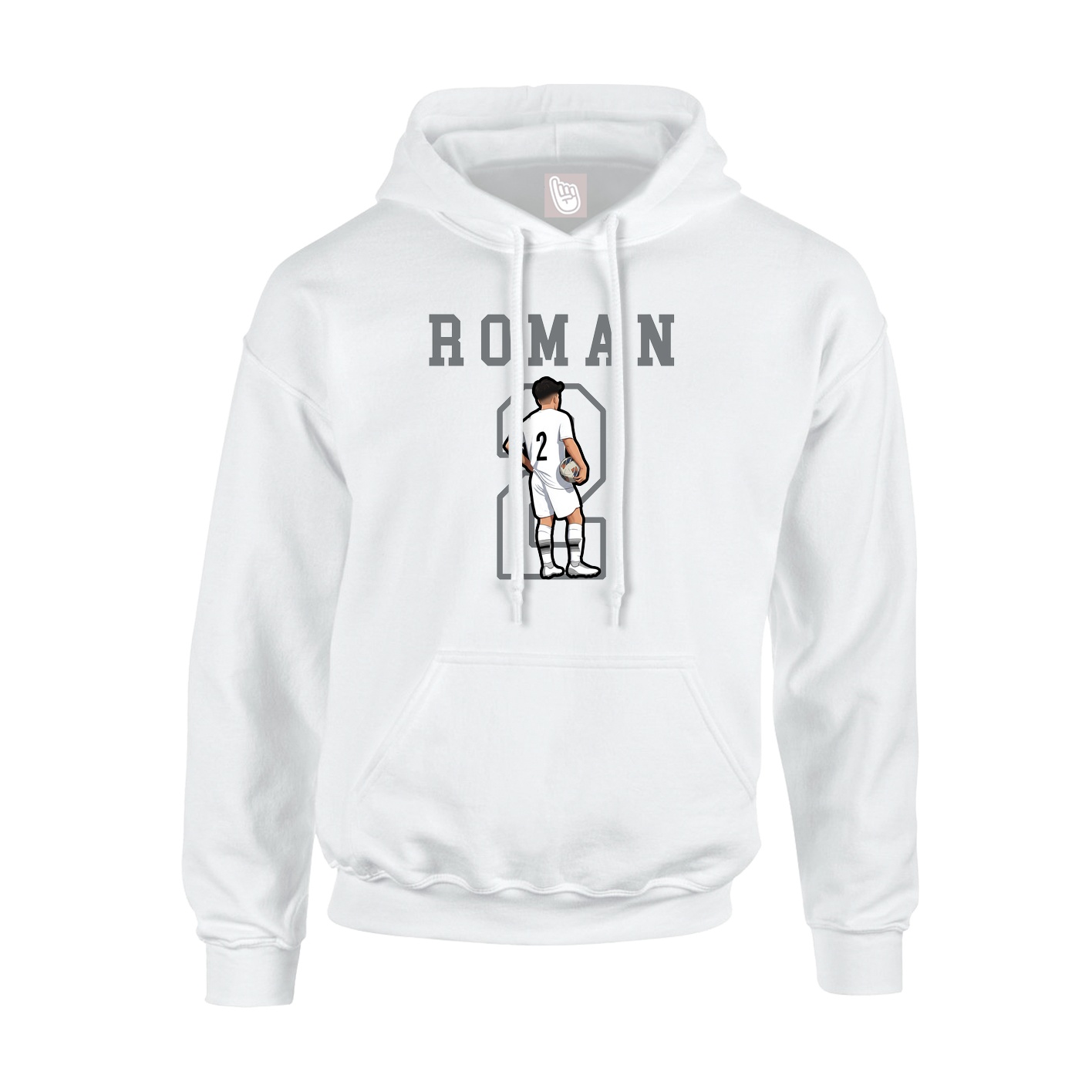 Youth Hoodie — Shirsey in White