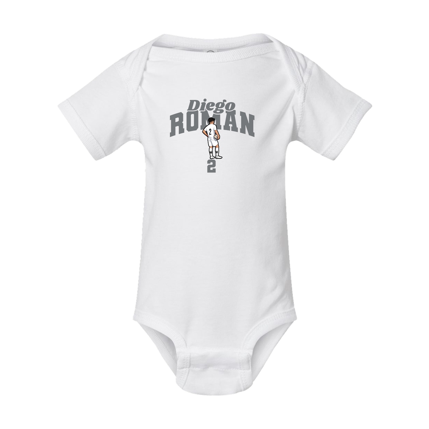 Baby Onesie — Signature Arch in White