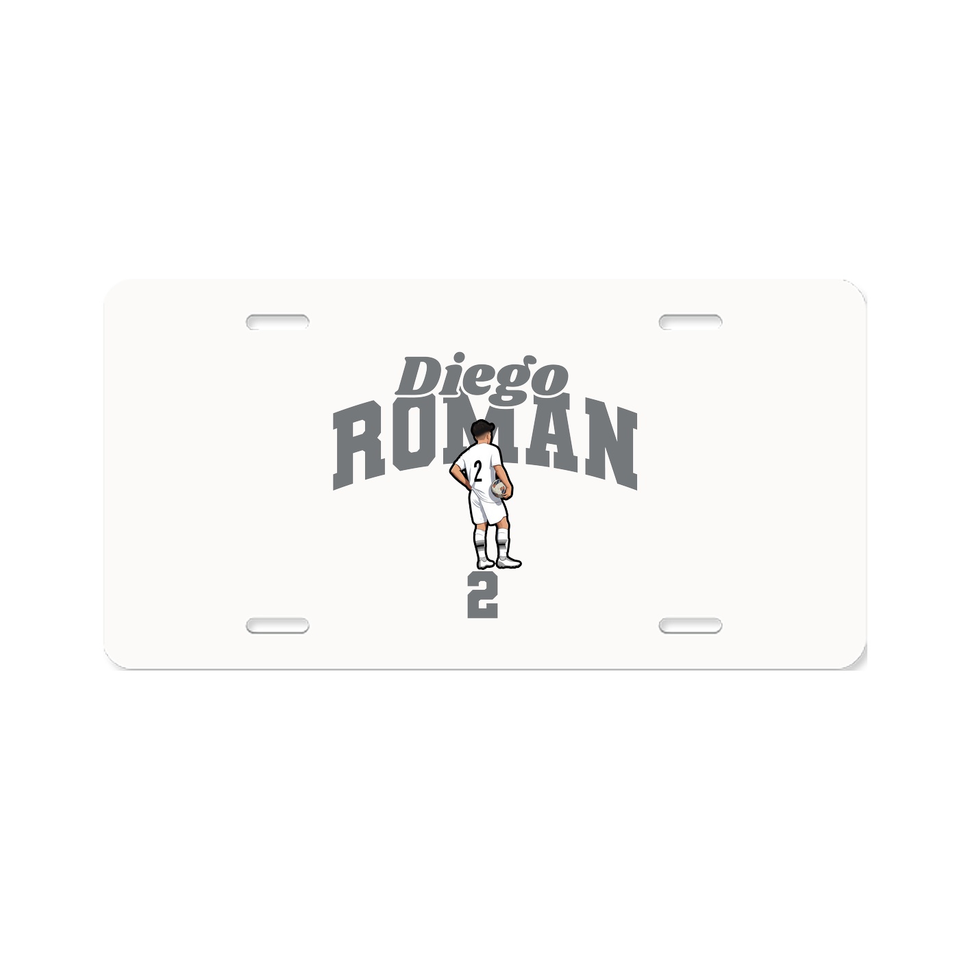 License Plate — Signature Arch in Classic