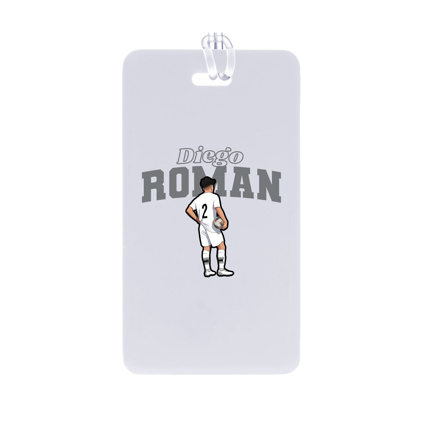 Bag Tag — Name Arch in Classic