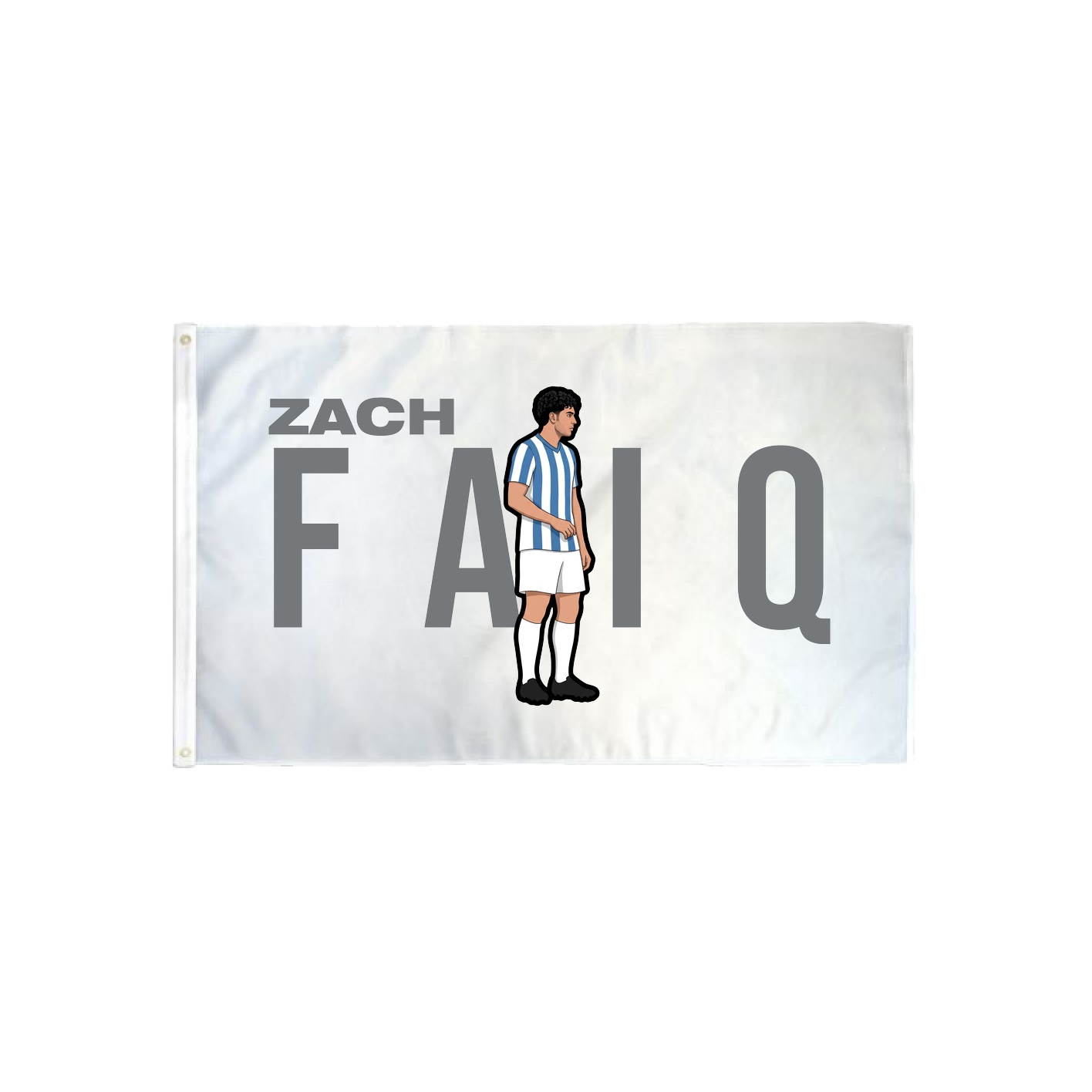 3x5 Flag — Player Name in Classic