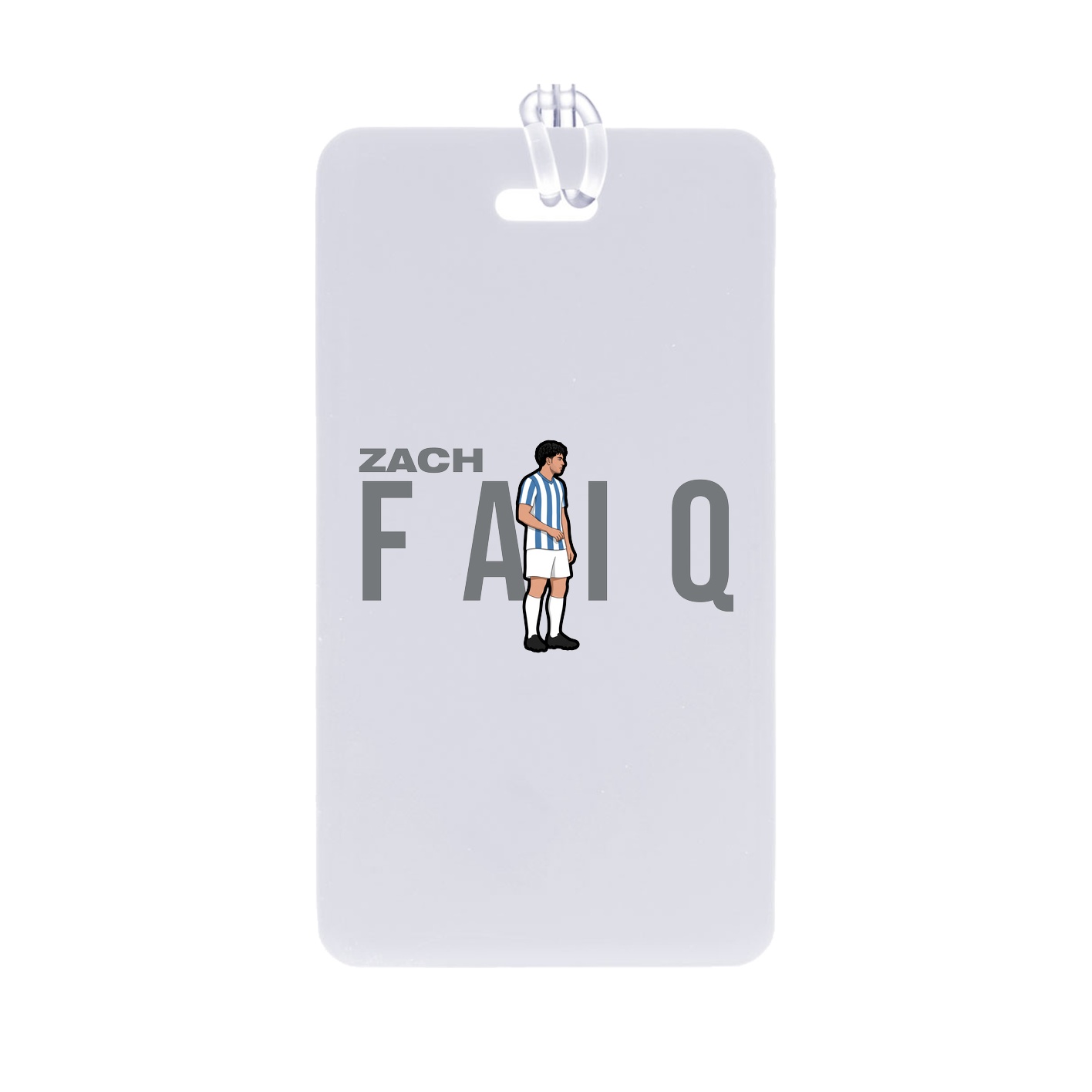 Bag Tag — Player Name in Classic