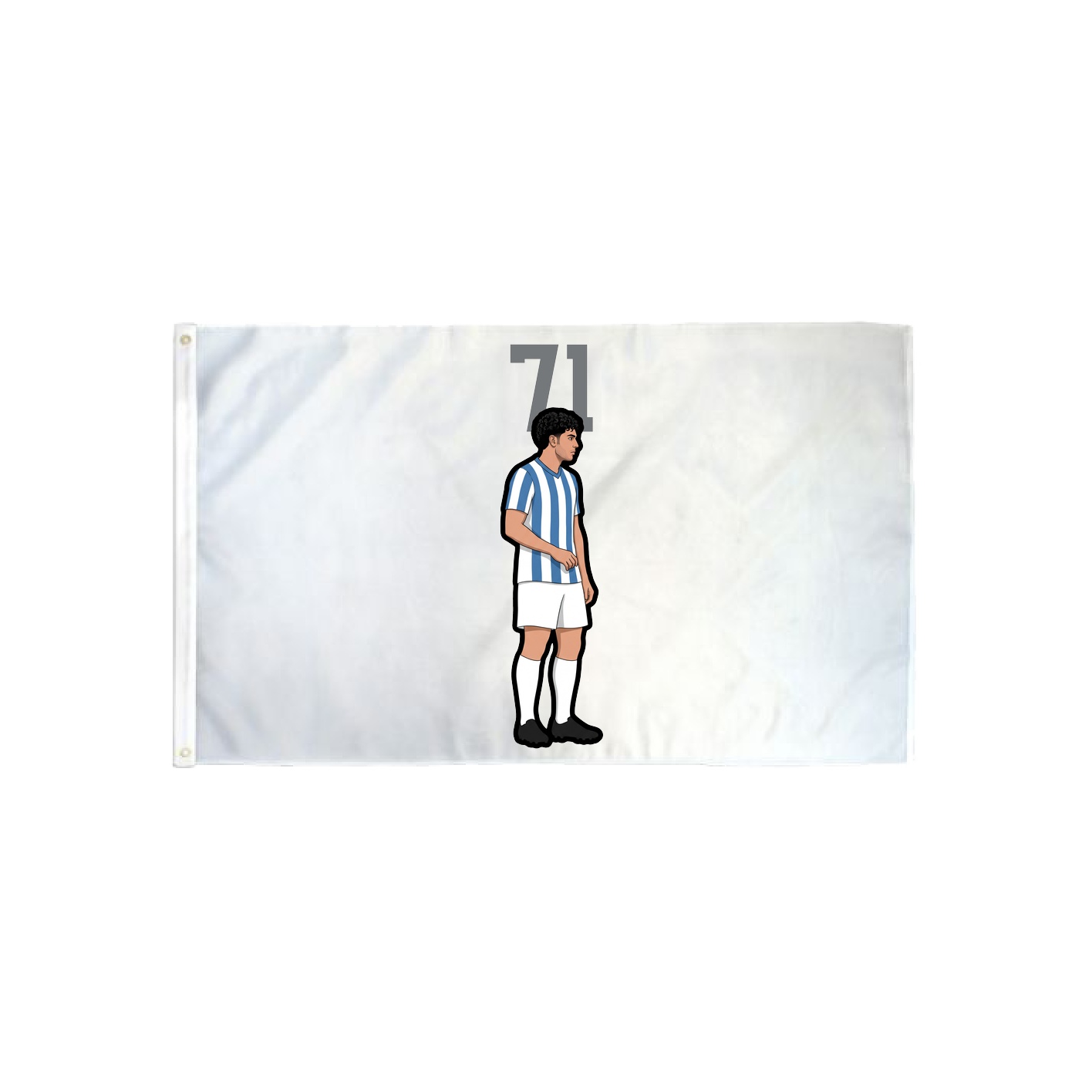 3x5 Flag — Number Top in Classic