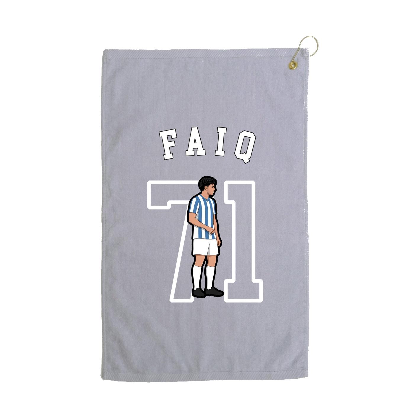 Golf Towel — Shirsey Arch in Grey