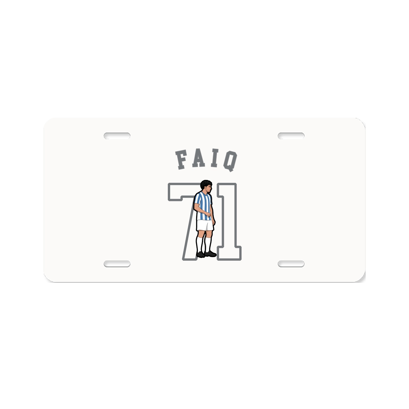 License Plate — Shirsey Arch in Classic