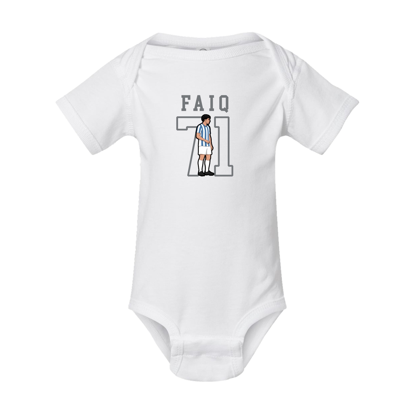 Baby Onesie — Shirsey in White