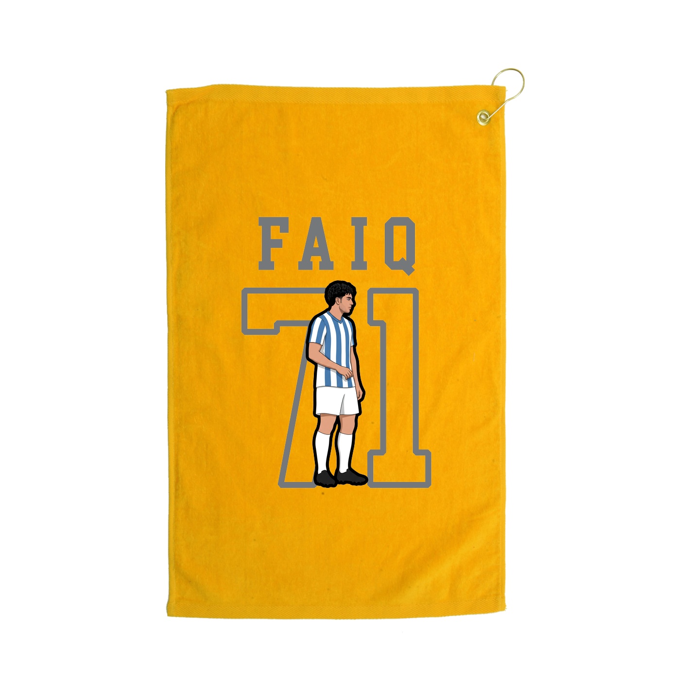 Golf Towel — Shirsey in Gold