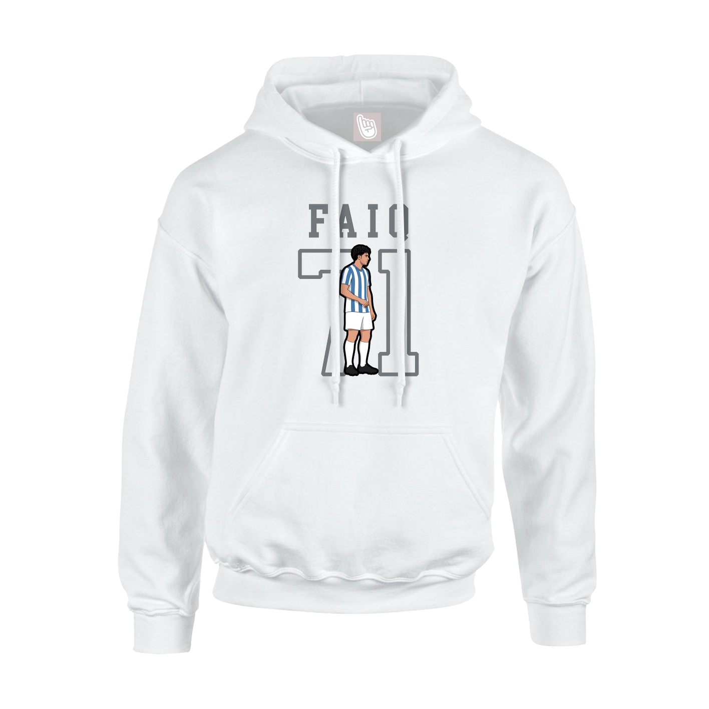 Youth Hoodie — Shirsey in White