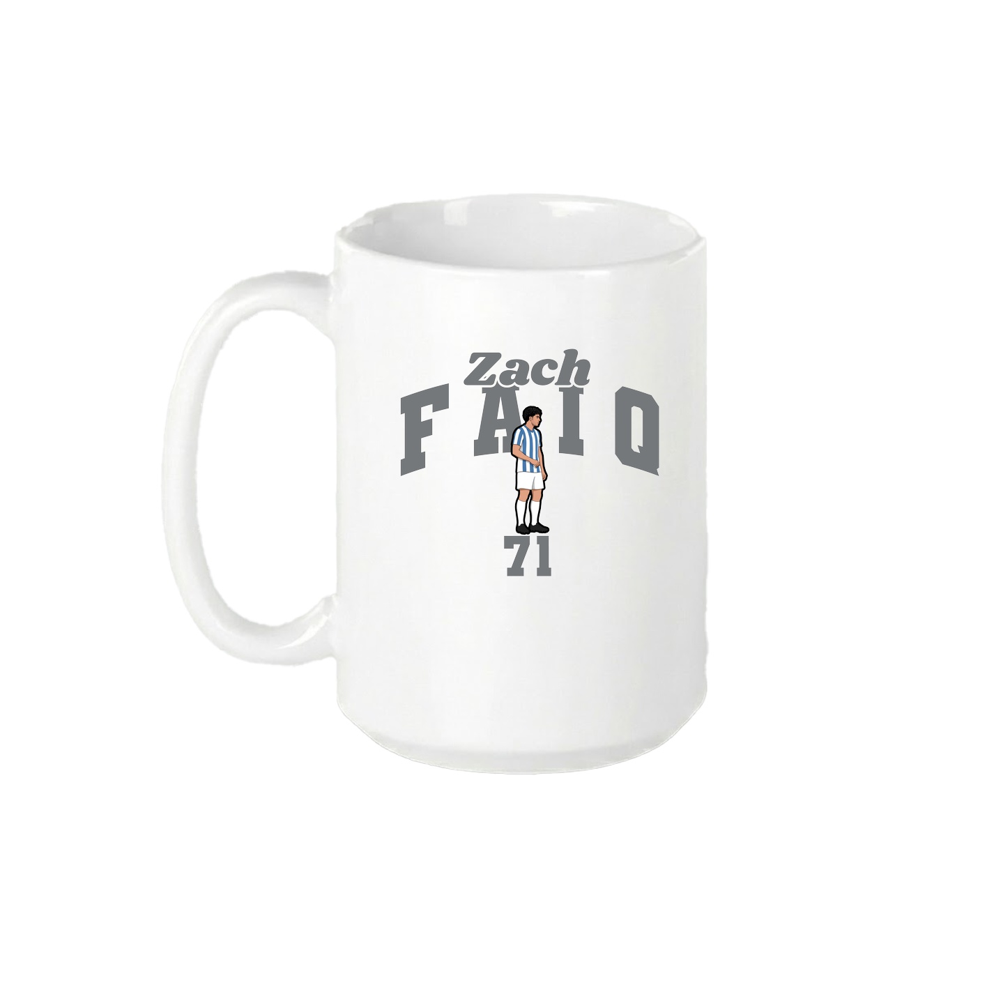15oz Coffee Mug — Signature Arch in White