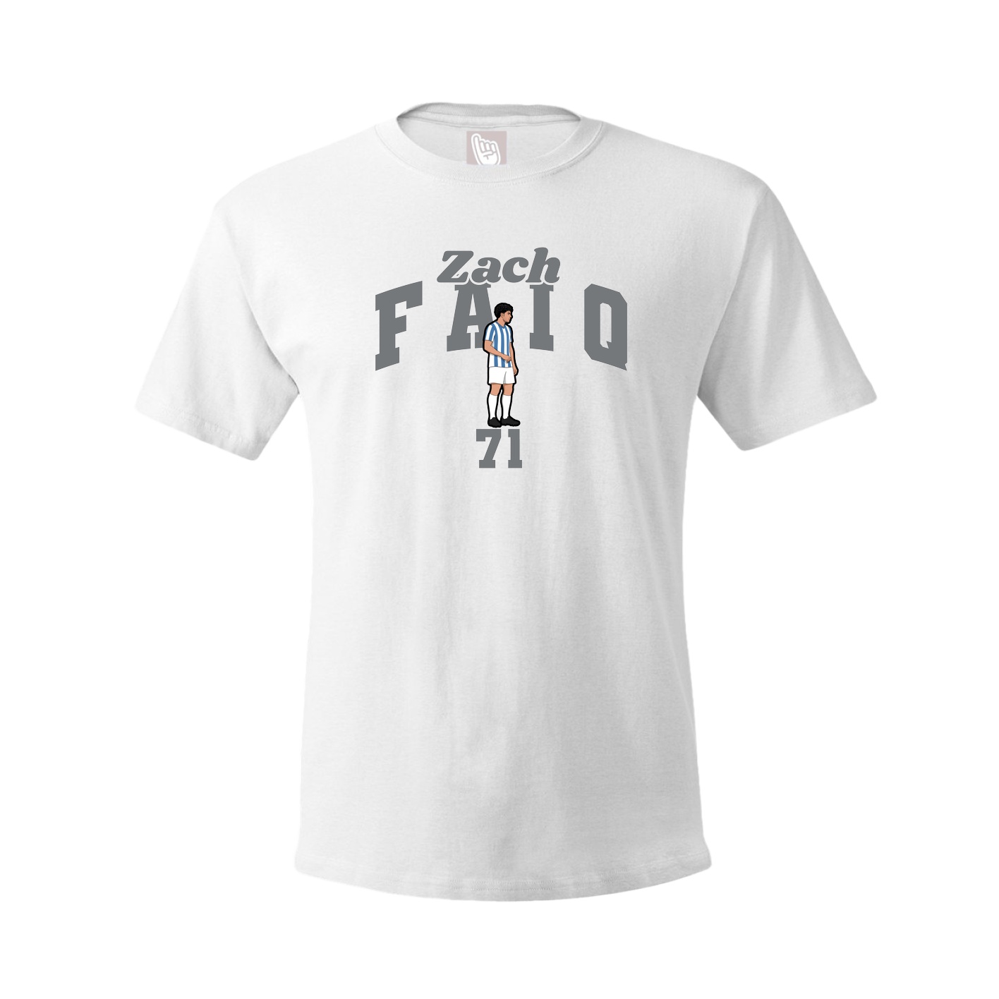 Youth Tee — Signature Arch in White