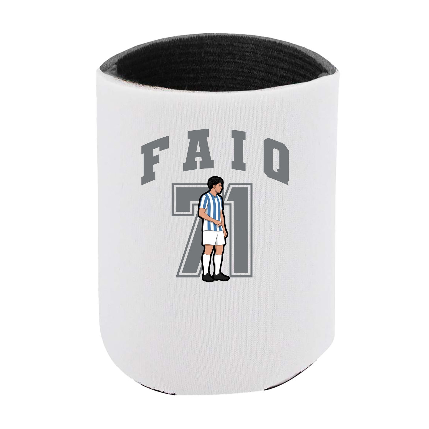 Can Holder — Number in White