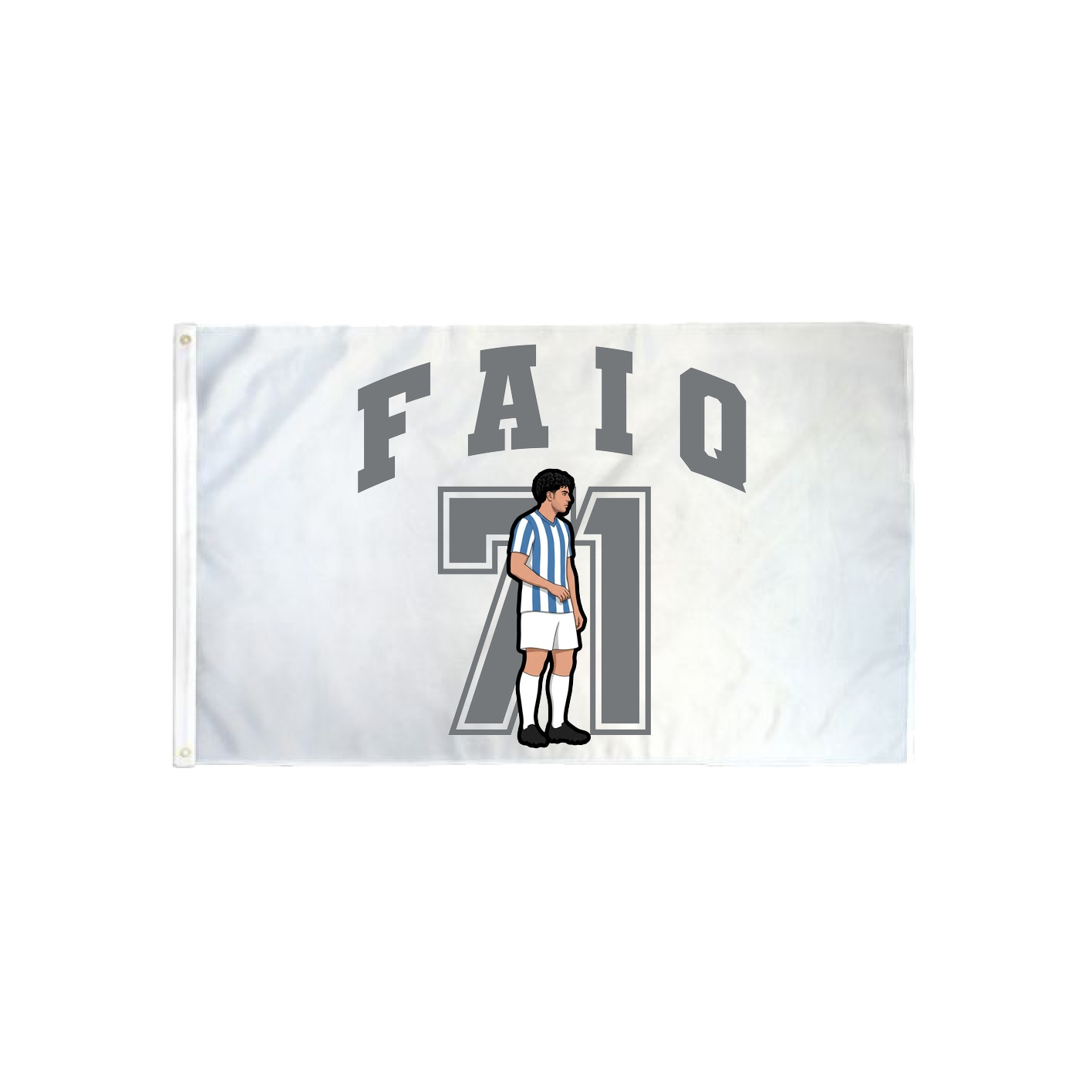 3x5 Flag — Number in Classic