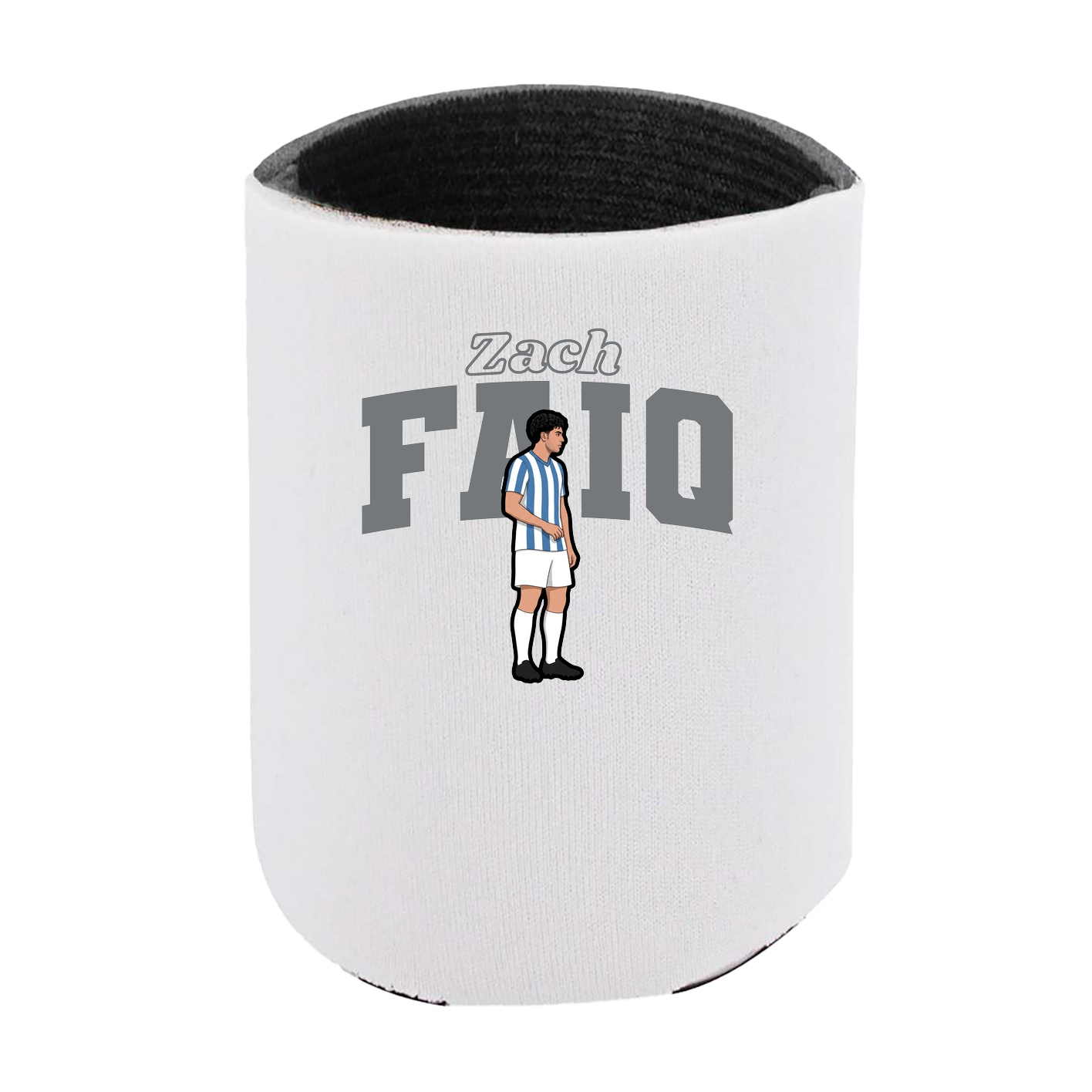 Can Holder — Name Arch in White
