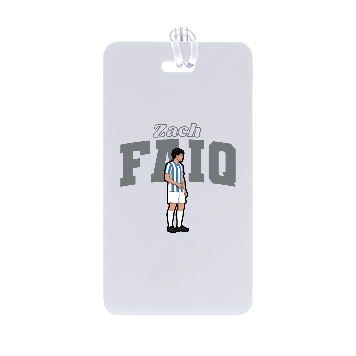 Bag Tag — Name Arch in Classic