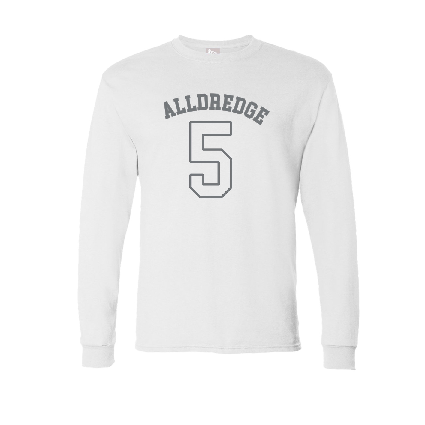Long Sleeve Tee — Shirsey Arch in White