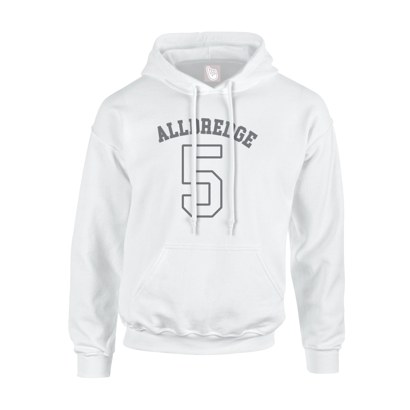 Hoodie — Shirsey Arch in White
