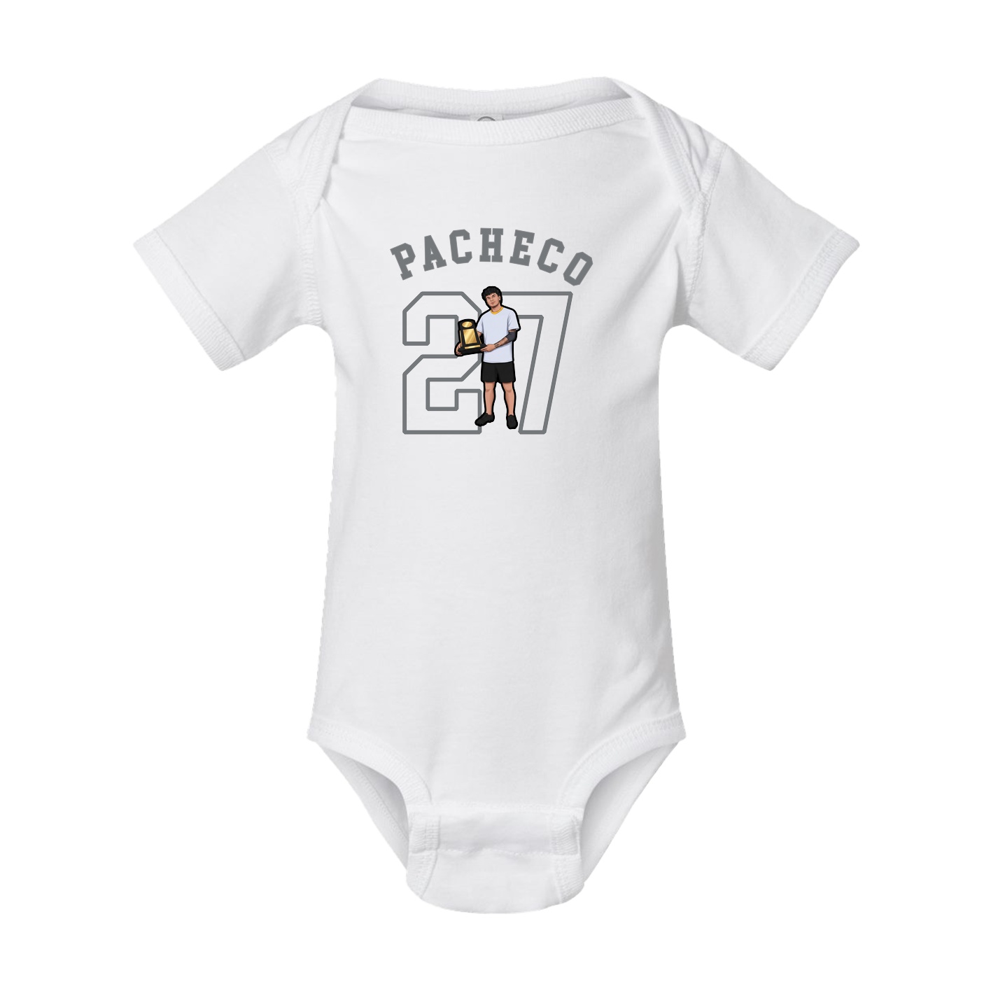 Baby Onesie — Shirsey Arch in White
