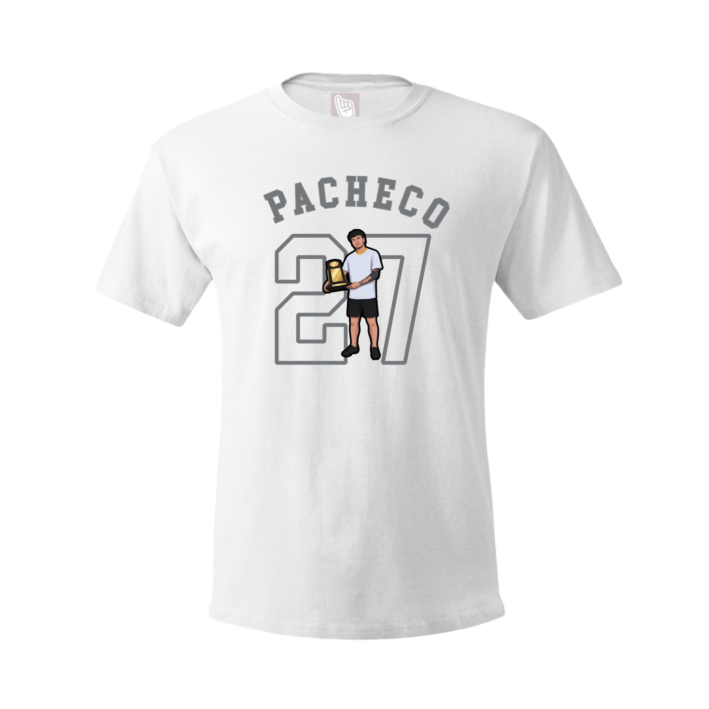 Youth Tee — Shirsey Arch in White