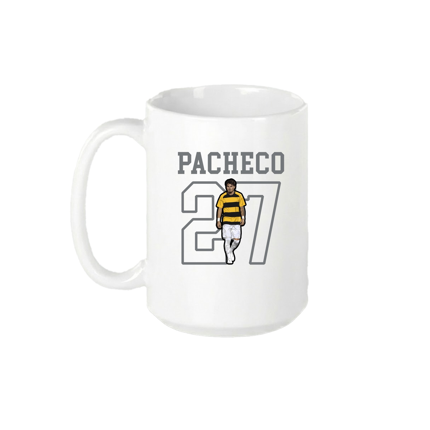 15oz Coffee Mug — Shirsey in White